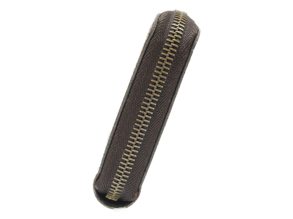 Louis Vuitton Zippy Damier Wallet Long Brown